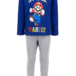 Super Mario jongens pyjama Blauw 2001 kopen? (Katoen) Bekijk Online – Sliponline