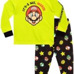 Super Mario Pyjama | Mario En Luigi Jongens PJs | Gaming Jongens Pyjamas Met Lange Mouwen Veelkleurig 146 : Amazon.nl: Kleding, schoenen & sieraden