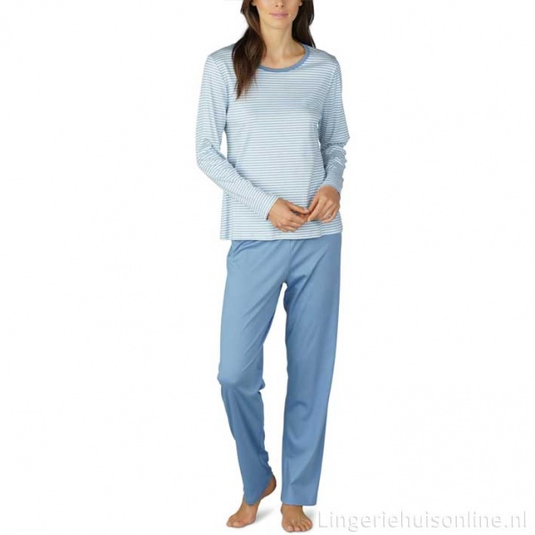 mey-pyjama-dames-sale-167qlz-1.jpg Mey sale katoenen dames pyjama 13951 Paula - Afbeelding 1