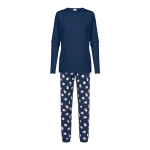Pyjama Mey scribbled dots blauw