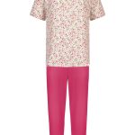 Mey Tweedelige Pyjama Petites Fleurs Dames 1240061 1223 pistachio cream