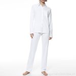 Mey katoenen dames pyjama met boorden sale 1240019