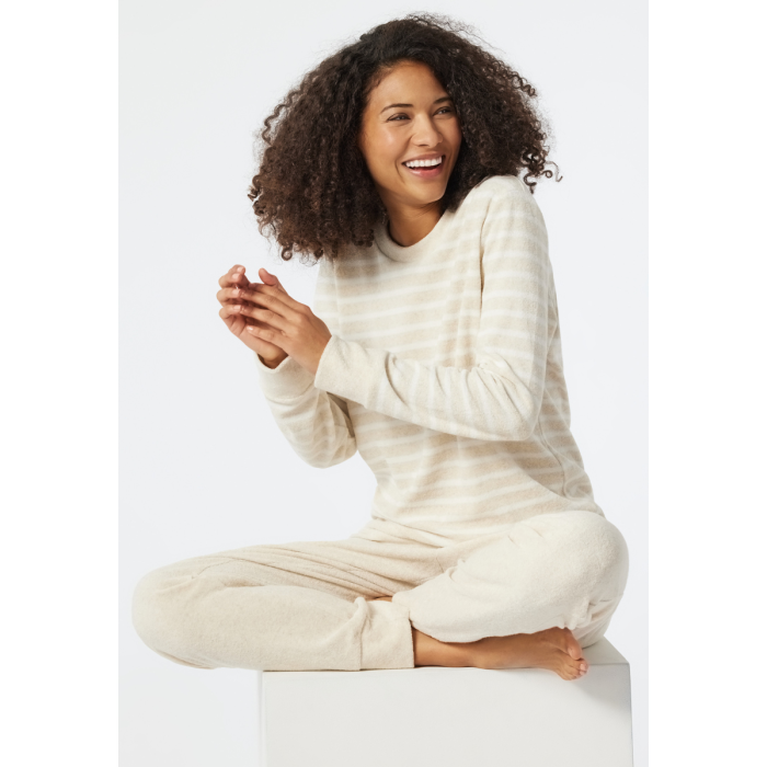 pyjama-badstof-401fck.png Pyjama badstof Schiesser off white | Christ Smulders - Afbeelding 1