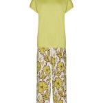 Pastunette katoen modal dames pyjama set korte mouw Citrus Flowers