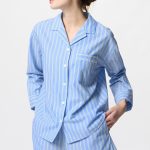 Dames Pyjama met Lange Mouwen (Gestreept) | UNIQLO NL