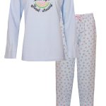 Irresistible Dames Pyjama Nachtkleding Licht Blauw Maat S