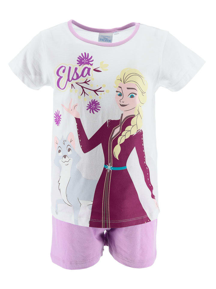 pyjama-frozen-095dlk-1.jpg FROZEN Pyjama "Frozen" wit/paars goedkoop kopen | limango - Afbeelding 1
