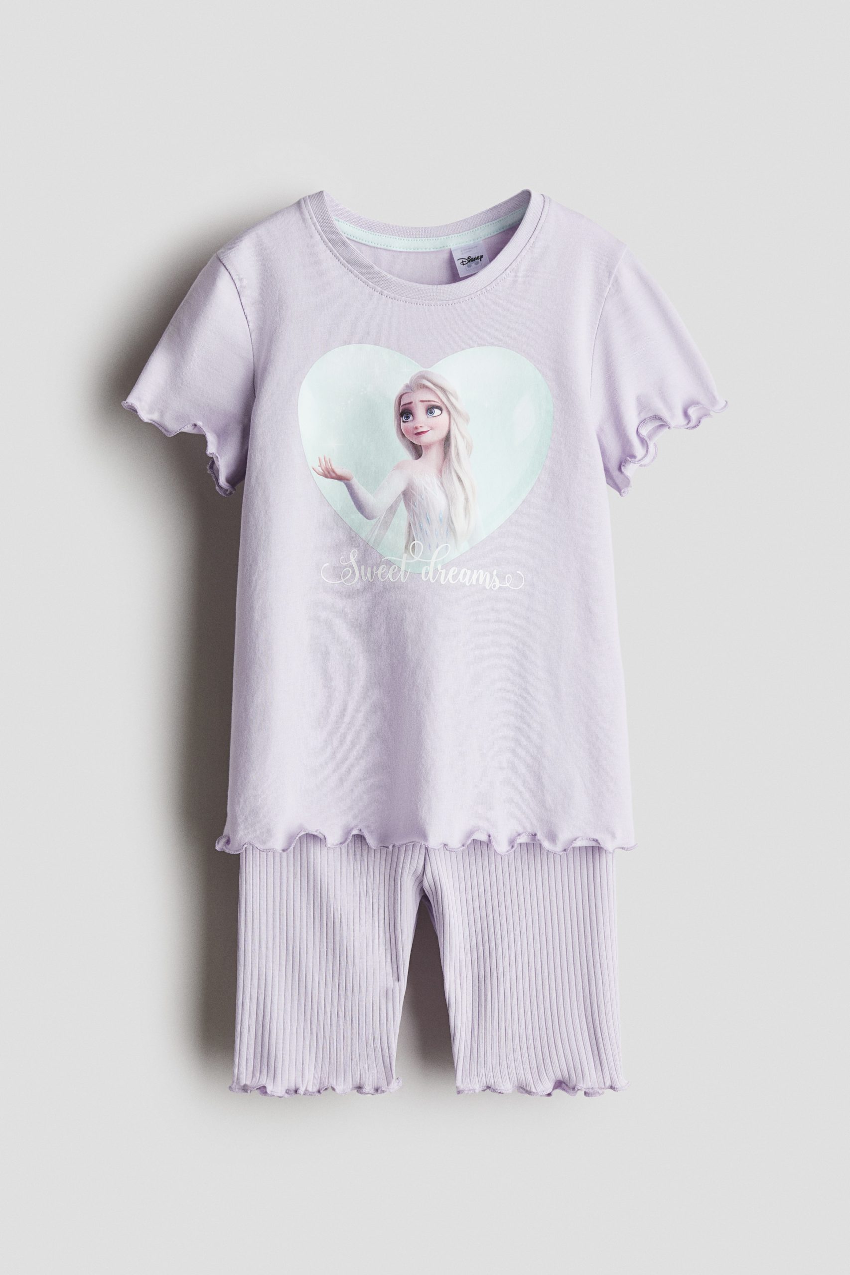 pyjama-frozen-338gqr-1.jpg Pyjama met print Lichtpaars/Frozen KINDEREN | H&M NL - Afbeelding 1