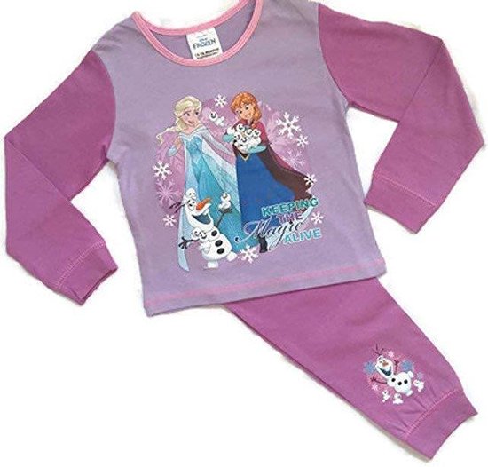 pyjama-frozen-492qqs-1.jpg Disney Frozen pyjama maat 86 100% katoen | bol - Afbeelding 1
