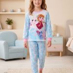 Kopen Personage Disney Frozen 100% katoenen pyjama met lange pijpen van Next Nederland