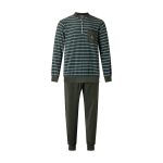 Gentlemen Heren pyjama badstof met knoopsluiting Beerenondergoed.nl