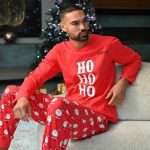 Gepersonaliseerde kerst HOHOHO pyjama voor koppels Etsy Nederland