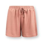 Pip Studio Bob Pyjama Korte Broek Dames Thousand Leaves Roze X – vtwonen shop