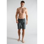 Tom Tailor heren korte pyjama broek, groen geruit S