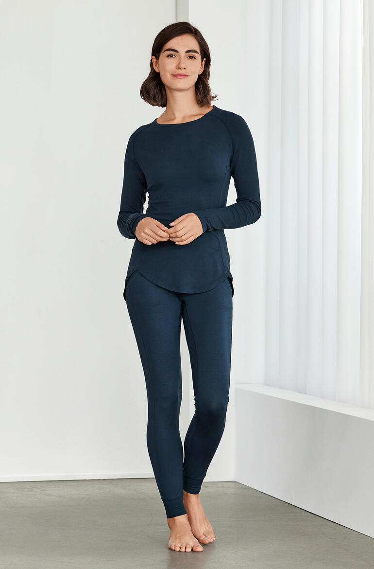 pyjama-legging-dames-425ifu-1.jpg Dagsmejan pyjamashirt, legging of broek - Afbeelding 1