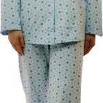 Lunatex Tricot Pyjama voor oudere dames 100% katoen Paars 5412 | bol