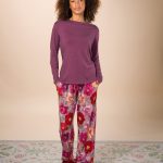 Pip Studio BELIN LONG ROSITA Pyjamabroek purple/paars Zalando.nl