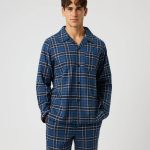 Core Flannel Pyjama Shirt Heren Forest Tartan 4 | Björn Borg
