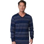 Pyjama shirt lange mouw Pastunette ronde hals met knoopjes | Superondergoed.nl