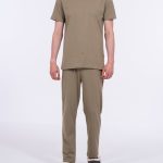 2t Fonthill extra lange pyjamaset voor heren (kaki) | Kleding voor lange heren | 2tall.com