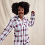 De Zeeman pyjama: zowel fijn voor op de bank als in bed.