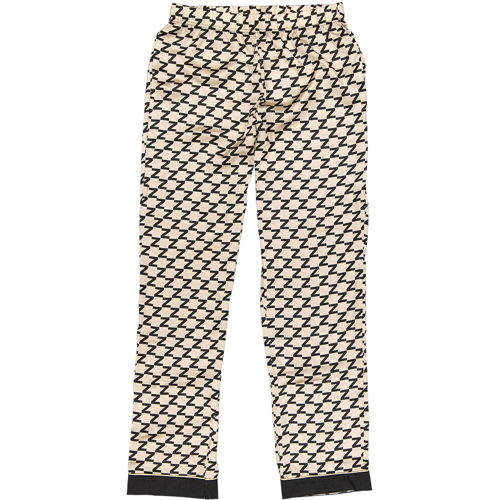 pyjamabroek-dames-zeeman-610qtb-1.jpg Pyjama Wit - Afbeelding 1
