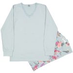 Dames pyjama Lange mouwen Lichtgroen kopen? Goed en goedkoop | Zeeman | Zeeman
