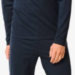 HEMA Heren Pyjama Donkerblauw (donkerblauw) Kledingwinkel.nl