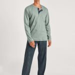 Calida Heren Pyjama 48161 Slate Grey XL