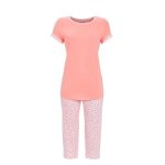 Ringella dames pyjama met capribroek 6211245 himbeereis