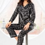 Satijn Dames 2 Delige Pyjama Luxe Pyjamaset Nachtkleding Cadeau voor Vrouw ... | bol