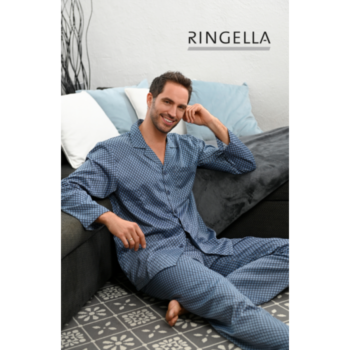 satijnen-heren-pyjama-103pez.png Pyjama heren satijn Ringella | Ondermodeshoppen - Afbeelding 1