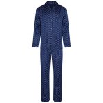 Robson Pyjama Satijn | Blauw