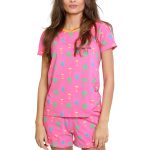 Roze shortama dames set van katoen. Koop online je shortama!