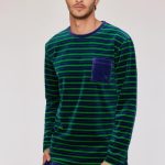 Woody Basic Pyjama heren Velours Linnenkastje