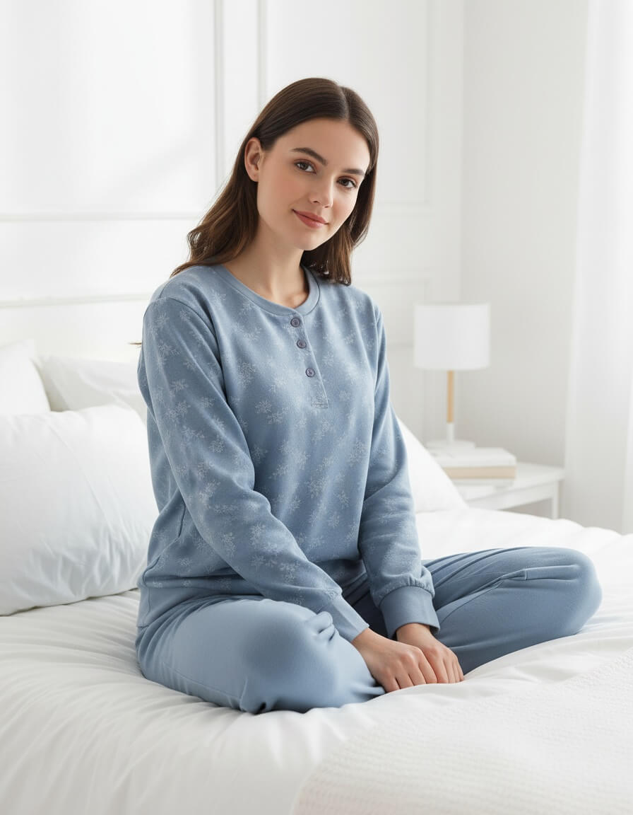warme-winter-pyjama-dames-656wxq-1.jpg Fleece pyjama dames kopen? Warm & Zacht | Onder €43 – Pyjamaonline - Afbeelding 1