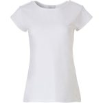 Pastunette Mix & Match witte dames pyjama top met korte mouwen