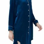 Dames Zijden Pyjama Nachthemd 100% pure zijde Oeko Tex gecertificeerd | bol