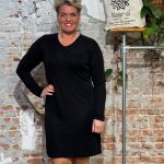 ENGEL Wol zijde pyjama nachthemd dames ZWART LIMITED